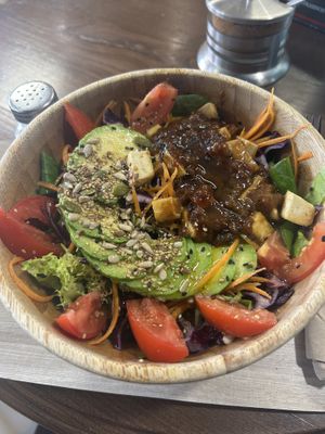 Teriyaki Salad  at Ecoespazo Vitriol in Sarria