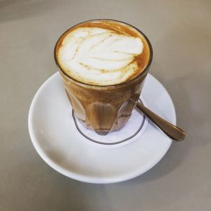 Bonsoy Latte at The Plant Room in Brighton