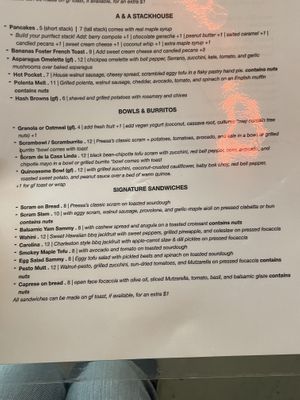 Menu at Brooklyn Whiskers - Broadway in Brooklyn