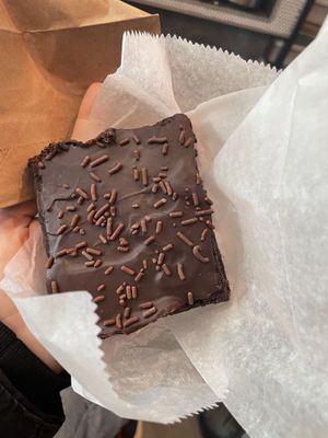 Ganache Brownie at Brooklyn Whiskers - Broadway in Brooklyn