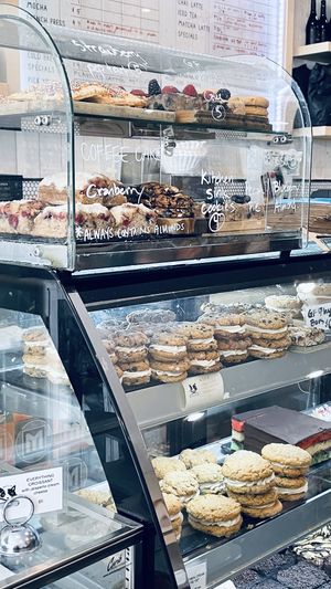 Pastry case  at Brooklyn Whiskers - Broadway in Brooklyn