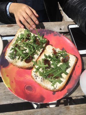 Figgy toast! at Brooklyn Whiskers - Broadway in Brooklyn