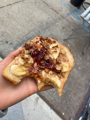 Peanut butter crunch with added jelly at Brooklyn Whiskers - Broadway in Brooklyn