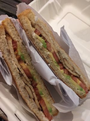 Smokey maple tofu at Brooklyn Whiskers - Broadway in Brooklyn