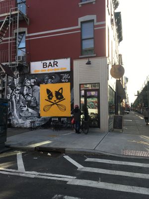 Outside  at Brooklyn Whiskers - Broadway in Brooklyn