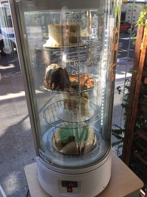 Tower of cake at Brooklyn Whiskers - Broadway in Brooklyn