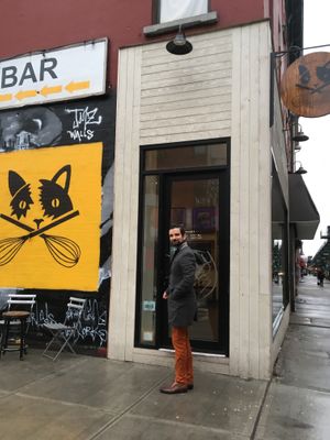 Outside  at Brooklyn Whiskers - Broadway in Brooklyn