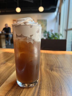   at Temple Coffee Roasters in Sacramento