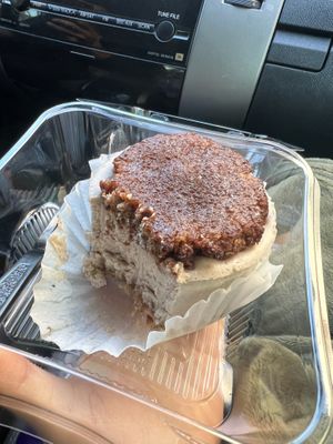 Sweet vegan treat  at Temple Coffee Roasters in Sacramento