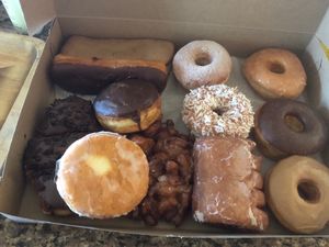 Vegan donuts!  at Family Donuts & Deli in Carmichael