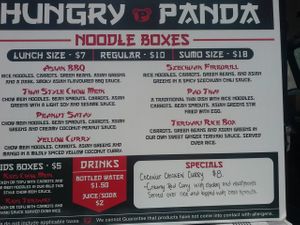 Hungry Panda Curbside Noodles at Hungry Panda Curbside Noodles in Salmon Arm