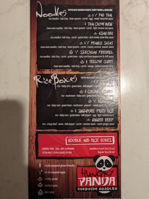  at Hungry Panda Curbside Noodles in Salmon Arm