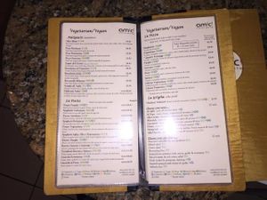 Veggie & Vegan Menu at Amici Ristorante in Keighley