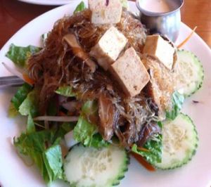 oriental tossed salad at TVJ Kitchen - West LA in Los Angeles