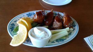 Hot Drum Sticks  at TVJ Kitchen - West LA in Los Angeles