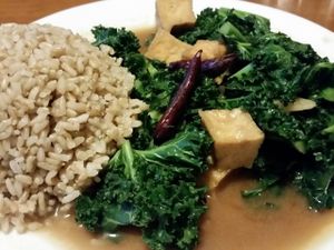 Kale dinner at TVJ Kitchen - West LA in Los Angeles
