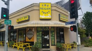 outside at TVJ Kitchen - West LA in Los Angeles