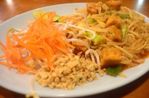 Pad Thai - nothing special at TVJ Kitchen - West LA in Los Angeles