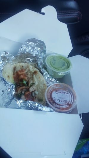 soy tacos at TVJ Kitchen - West LA in Los Angeles