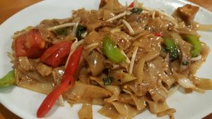 Drunken Noodles! Sooo good at TVJ Kitchen - West LA in Los Angeles