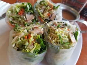 Fresh rolls at TVJ Kitchen - West LA in Los Angeles