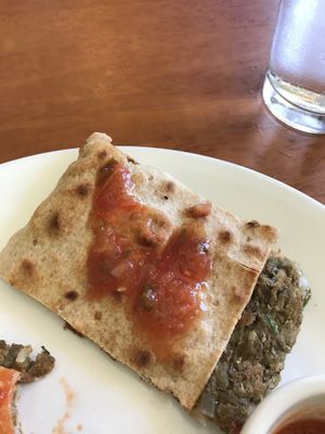 The lentil quesadilla is GREAT!  Pic doesn't do it justice.  Next time I'd ask to add guacamole.   at TVJ Kitchen - West LA in Los Angeles