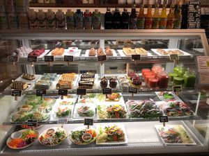 A huge assortment of vegan deserts (and a couple that aren’t  at Ecocafeet in Ostersund