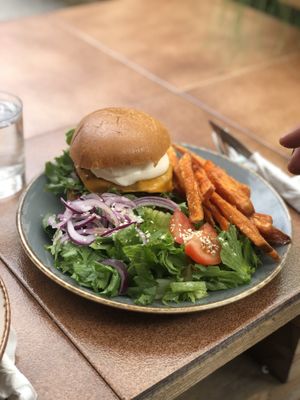 BBQ Burger  at Ecocafeet in Ostersund