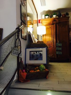 art by Andreas Weber at Sunrise Eatery and More in Denia