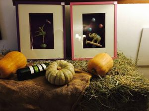 art by Andreas Weber  at Sunrise Eatery and More in Denia