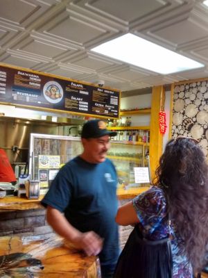 Inside at Big Bear Donair in Whitehorse