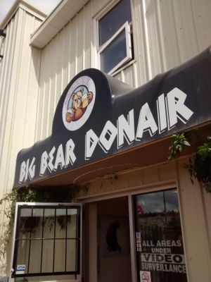 Sign at Big Bear Donair in Whitehorse