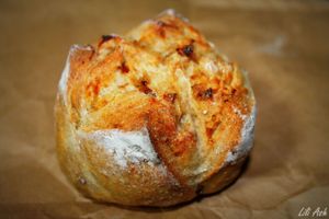 Kaki bread at Cafe Frosch in Kyoto