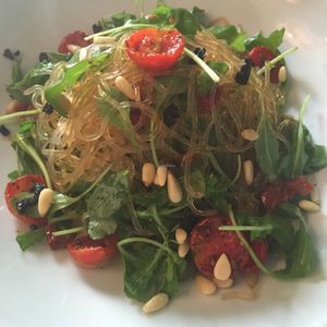 kelp noodles at KOKO Green in Nice