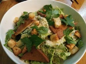 Caesar salad at KOKO Green in Nice