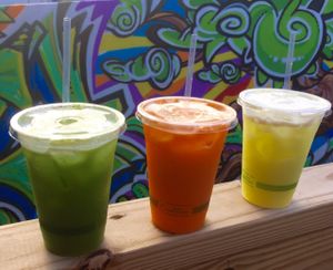 Fresh juice! at Degree 18 Juice Bar in Palmer
