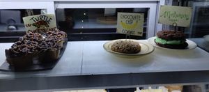 Vegan and gluten-free desserts available at The Green Fork & Local Roots Market in North Wales