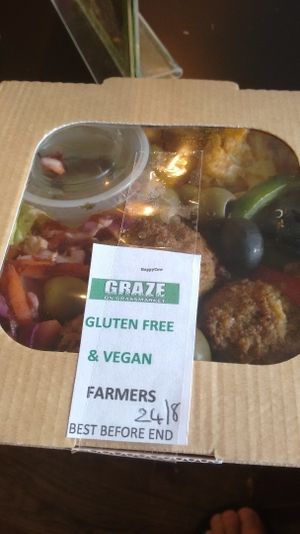 Labelled.well at Graze on Grassmarket in Edinburgh