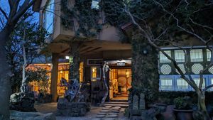 Entrance at Dasoni in Jeju