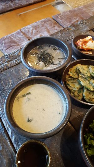 Soups at Dasoni in Jeju