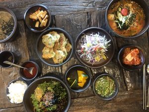 The best day in my short Korean life - found veggies, finally! at Dasoni in Jeju