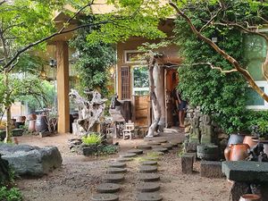 The entrance at Dasoni in Jeju