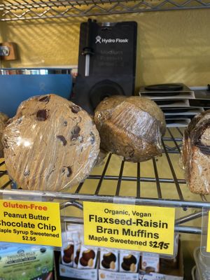 Vegan pastries  at Sunshine Natural Foods in Grants Pass