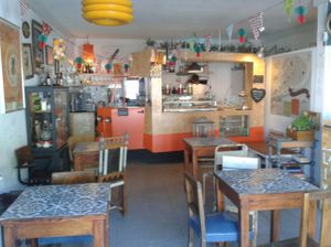 The insde at Focaccia in Giro in Lisbon