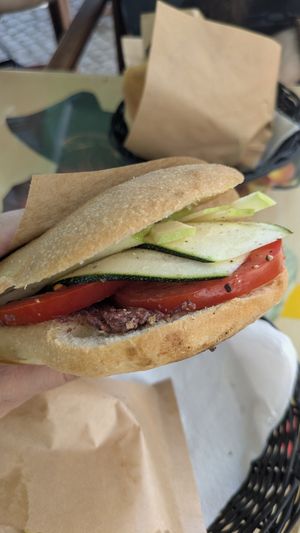 Focaccia mela verde at Focaccia in Giro in Lisbon