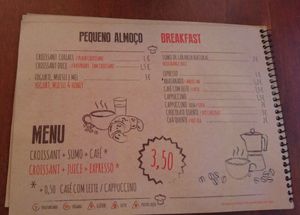 Cappuccino soya at Focaccia in Giro in Lisbon