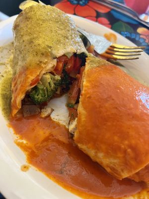 VMT Wet Burrito  at Cafe Corazon - Kinnickinnick in Milwaukee