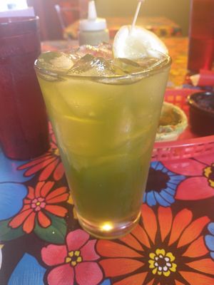 Thai Basil Lemonade. Incredible! at Cafe Corazon - Kinnickinnick in Milwaukee