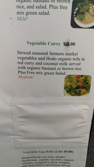 Thai food at Farmer's Market - downtown Berkeley in Berkeley