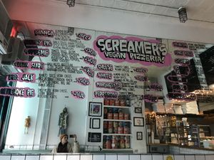 Menu at Screamer's Pizzeria - Greenpoint in Brooklyn